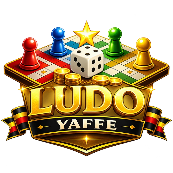 The refined Ludo Yaffe logo with its gold Yaffe ribbon